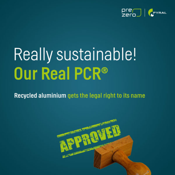 REAL PCR® is 100% REAL - PreZero Pyral
